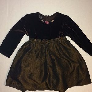 Jenny Annie Dots Brown Dress